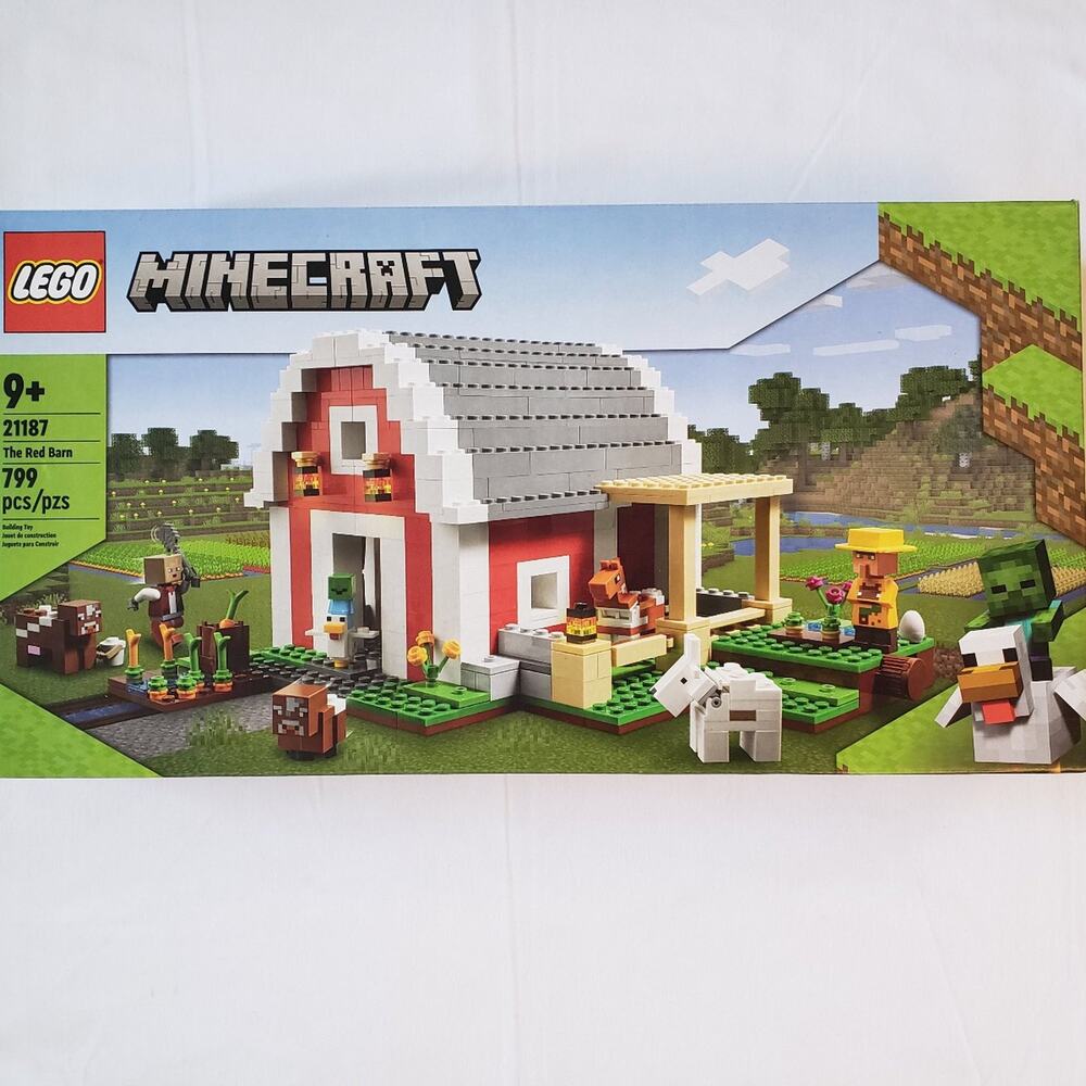 LEGO 21187 Minecraft The Red Barn New In Sealed Box Retired Set
